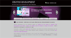 Desktop Screenshot of creativedev-madagascar.com