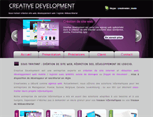 Tablet Screenshot of creativedev-madagascar.com